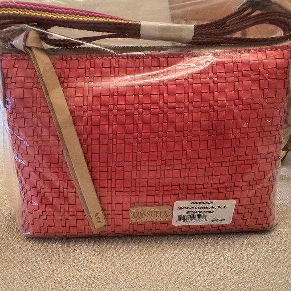 Consuela Handbags - Consuela Pink Midtown Crossbody Bag